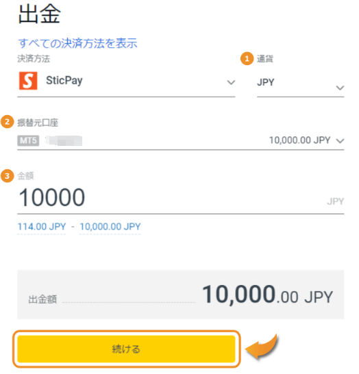 Exness(エクスネス)の出金方法まとめ